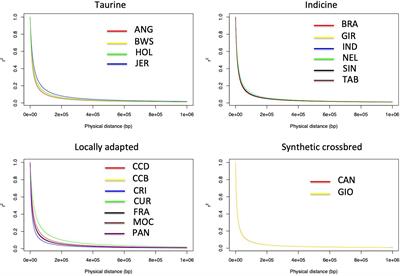 Genome-Wide Analyses Reveal the Genetic Architecture and Candidate Genes of Indicine, Taurine, Synthetic Crossbreds, and Locally Adapted Cattle in Brazil